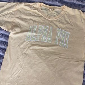 Alpha Phi Comfort Colors tee